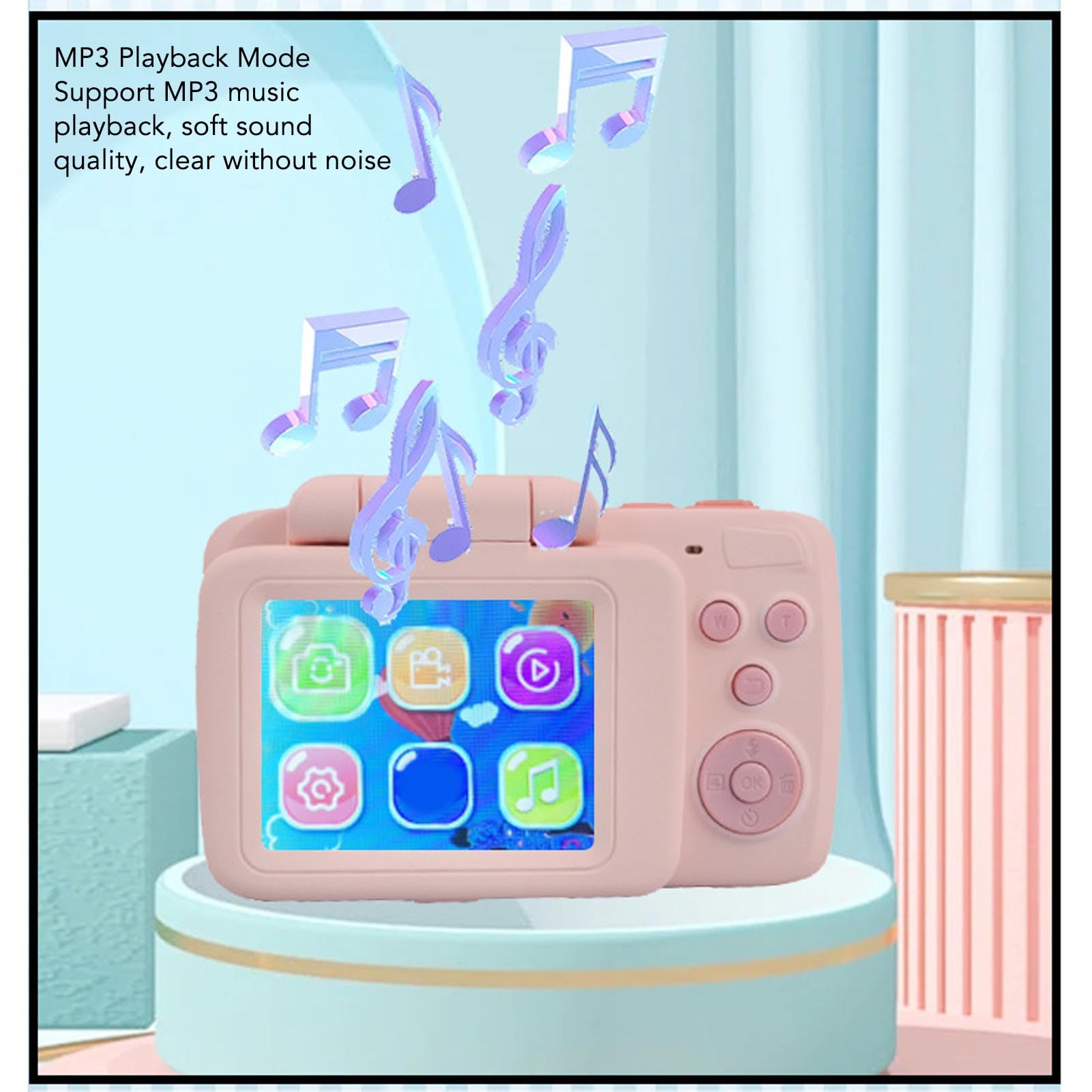 1080P Kids Digital Camera with 40MP & 2.4