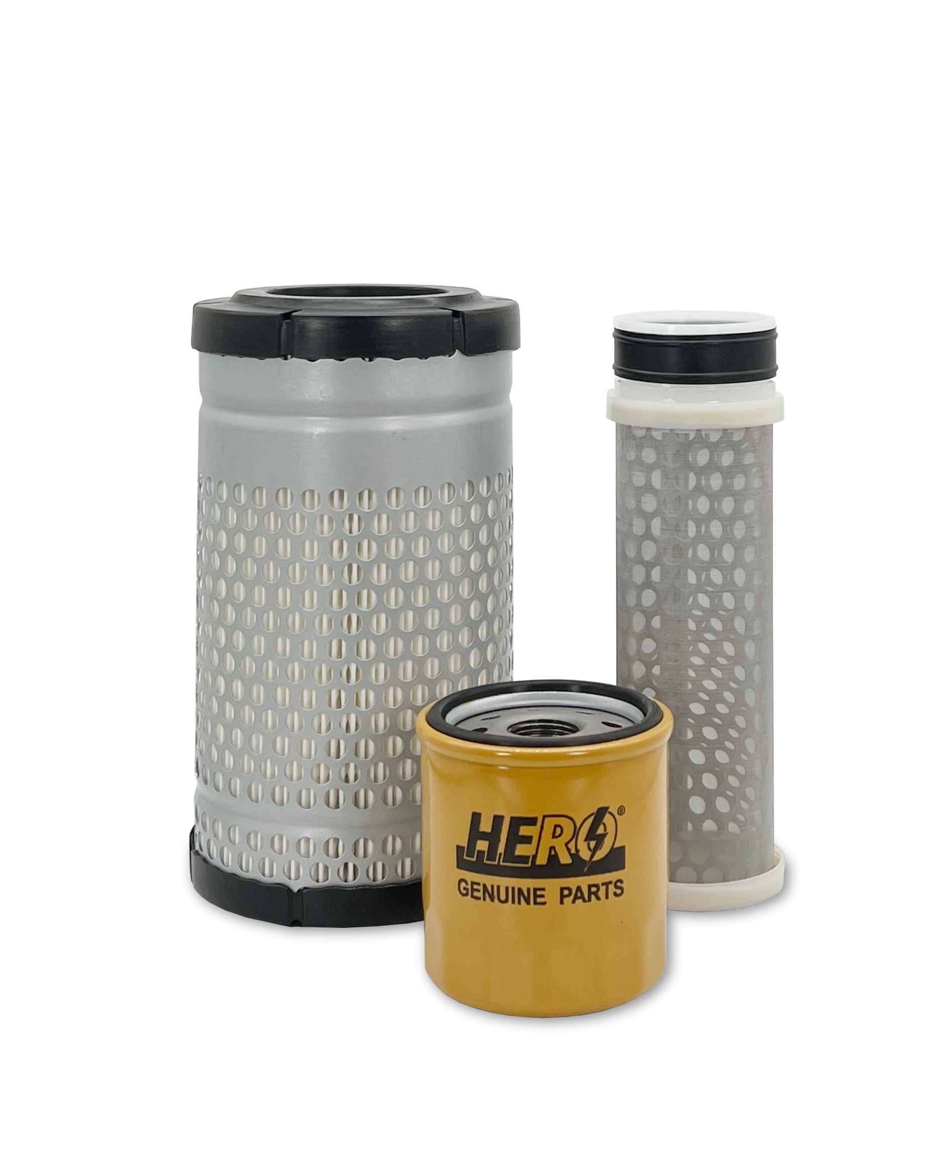 HERO® Maintenance Filter Kit for Kubota RTV XG850 Side-by-Side UTV - Air Oil Fuel Filters Replacement - Perfect for Off-Road Farm & Worksite Vehicle Maintenance