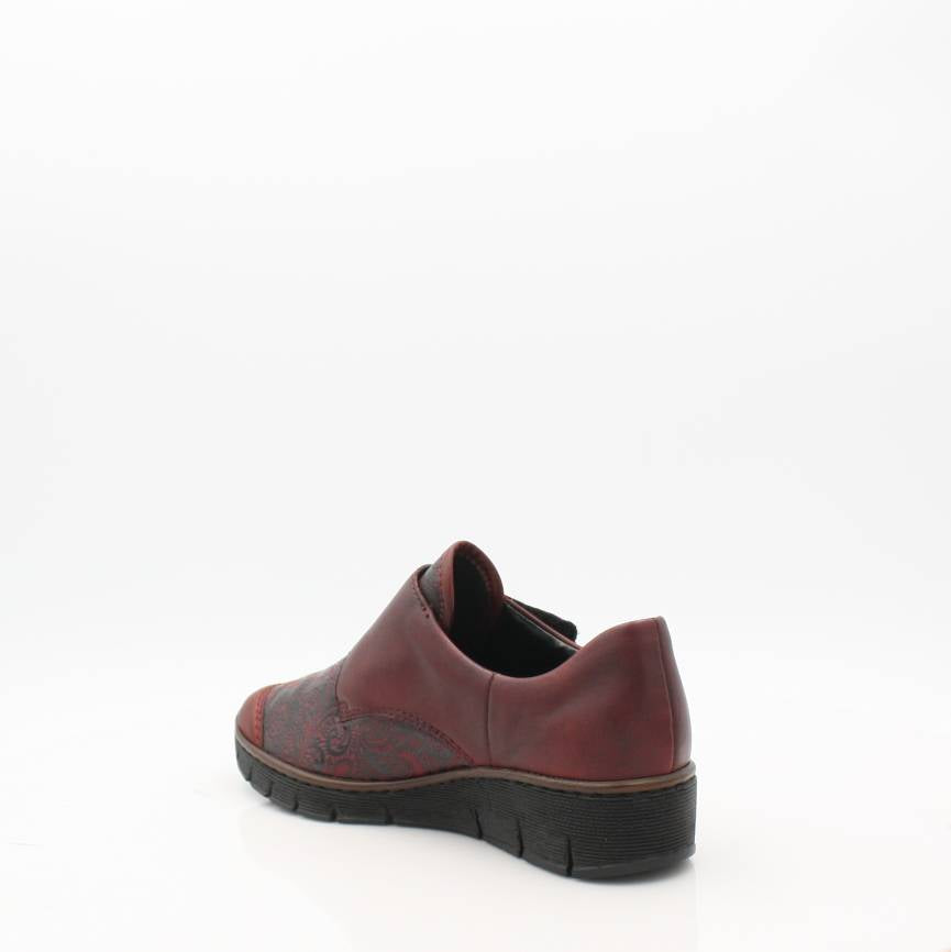 Rieker 537c0 Comfortable Women's Casual Shoes - Perfect for Walking, Work & Everyday Wear