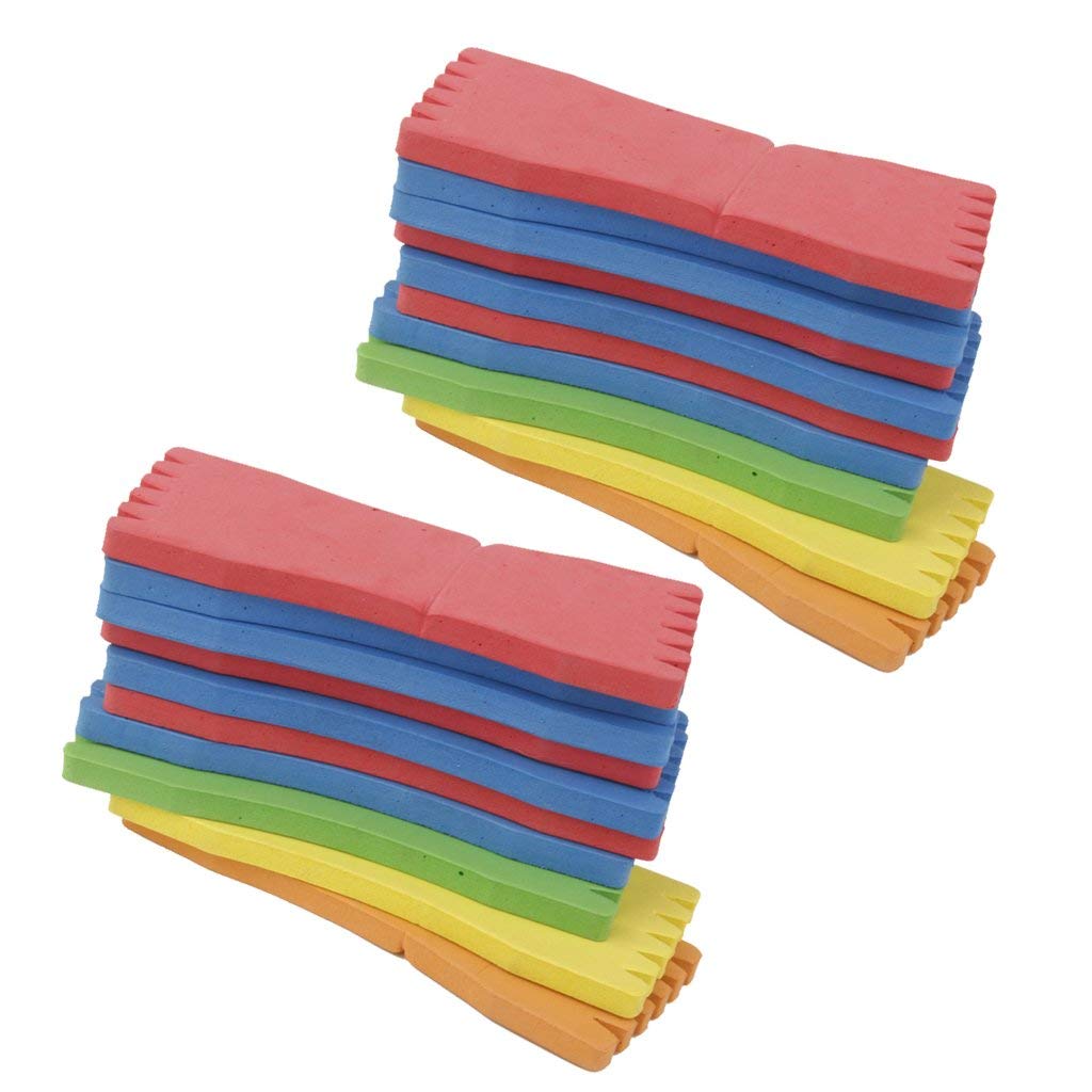 20 Pieces Foam Fish Winding Storage Boards - Fishing Lure Trace Wire Holders for Carp Hooks - Durable Tackle Box Organizer Accessories - Perfect for Freshwater & Saltwater Fishing Trips