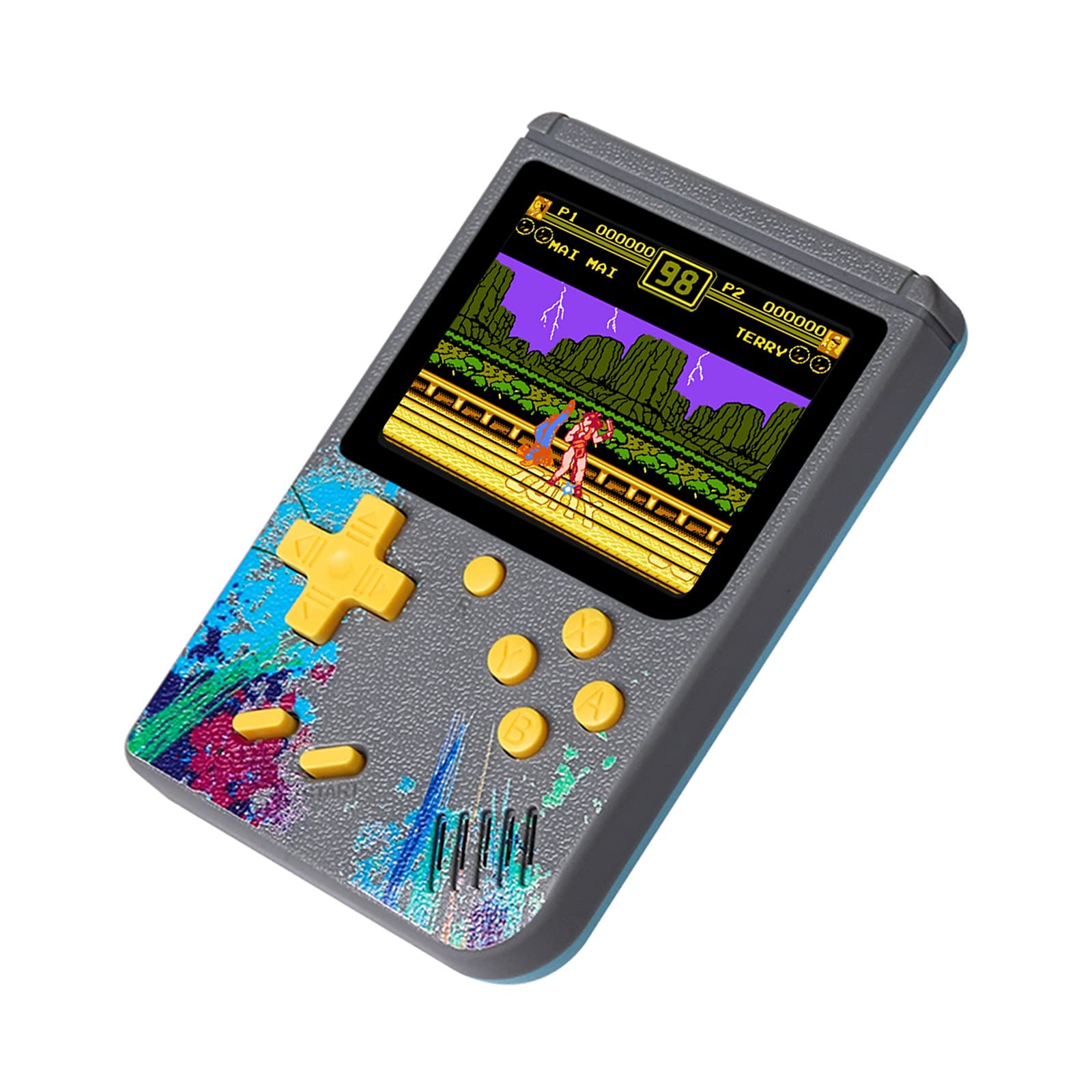 2022 G50 Retro Handheld Game Console - 3.0 Inch Portable Gaming Device with 500 Classic Games for Kids & Adults | Perfect for Travel, Commuting & Gift Giving