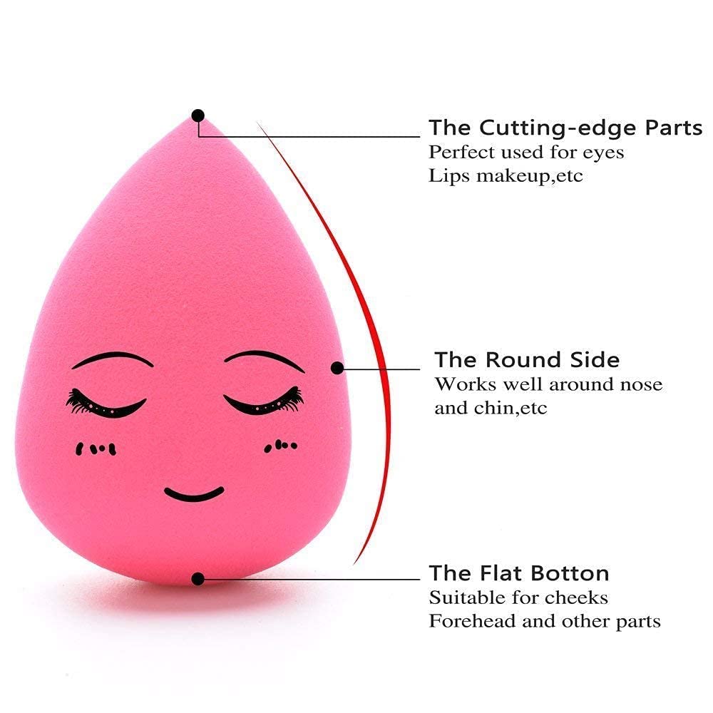 Oil Control BB Cream SPF 25 with Makeup Sponge - Pack of 2 for Flawless Coverage
