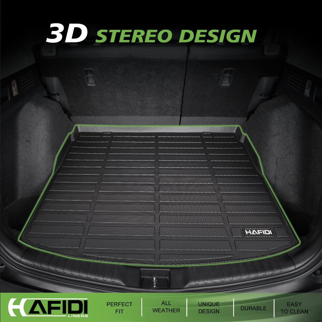2025 Subaru Forester All-Weather Floor Mats & Cargo Liner Full Set - Heavy Duty Black Car Floor Protection (Fits Models Without Audio System) | Perfect for Winter Snow, Mud, and Spills Protection