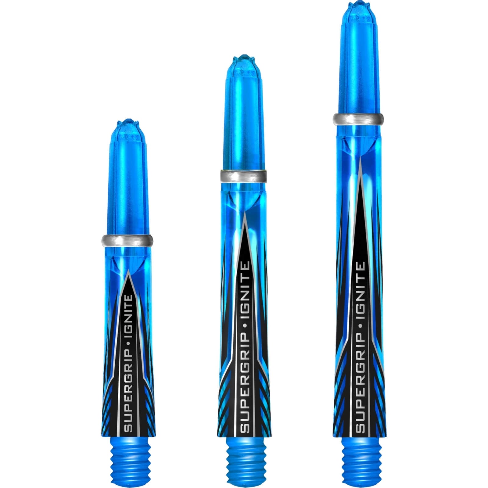 Harrows Supergrip Ignite Polycarbonate Dart Shafts - Durable & Lightweight for Professional & Casual Play - Perfect for Bars, Home, and Tournaments