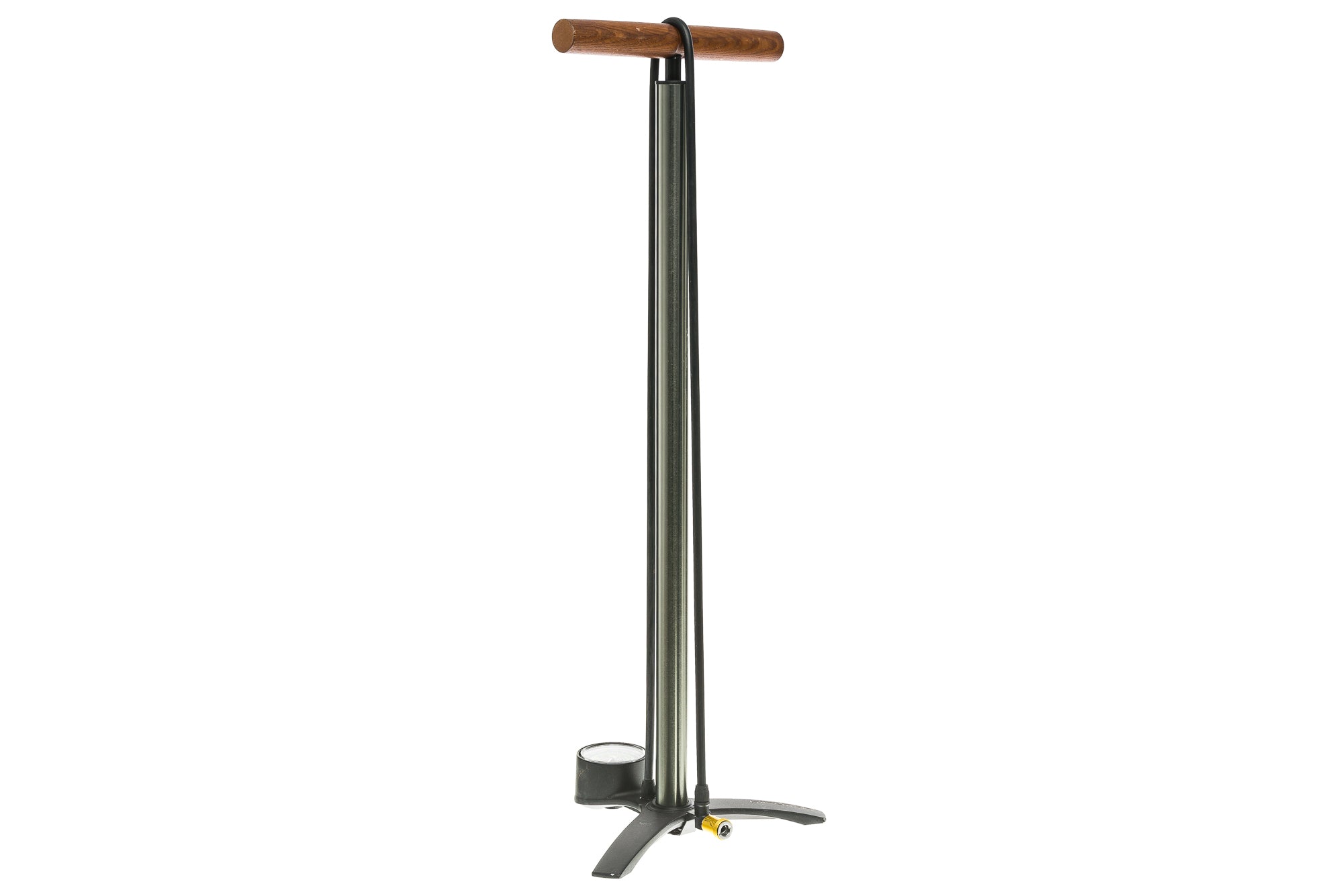 Birzman Grand Maha Twist & Push III Bike Floor Pump - Presta & Schrader Valve Compatible - Perfect for Road Bikes, Mountain Bikes & Home Garage Use