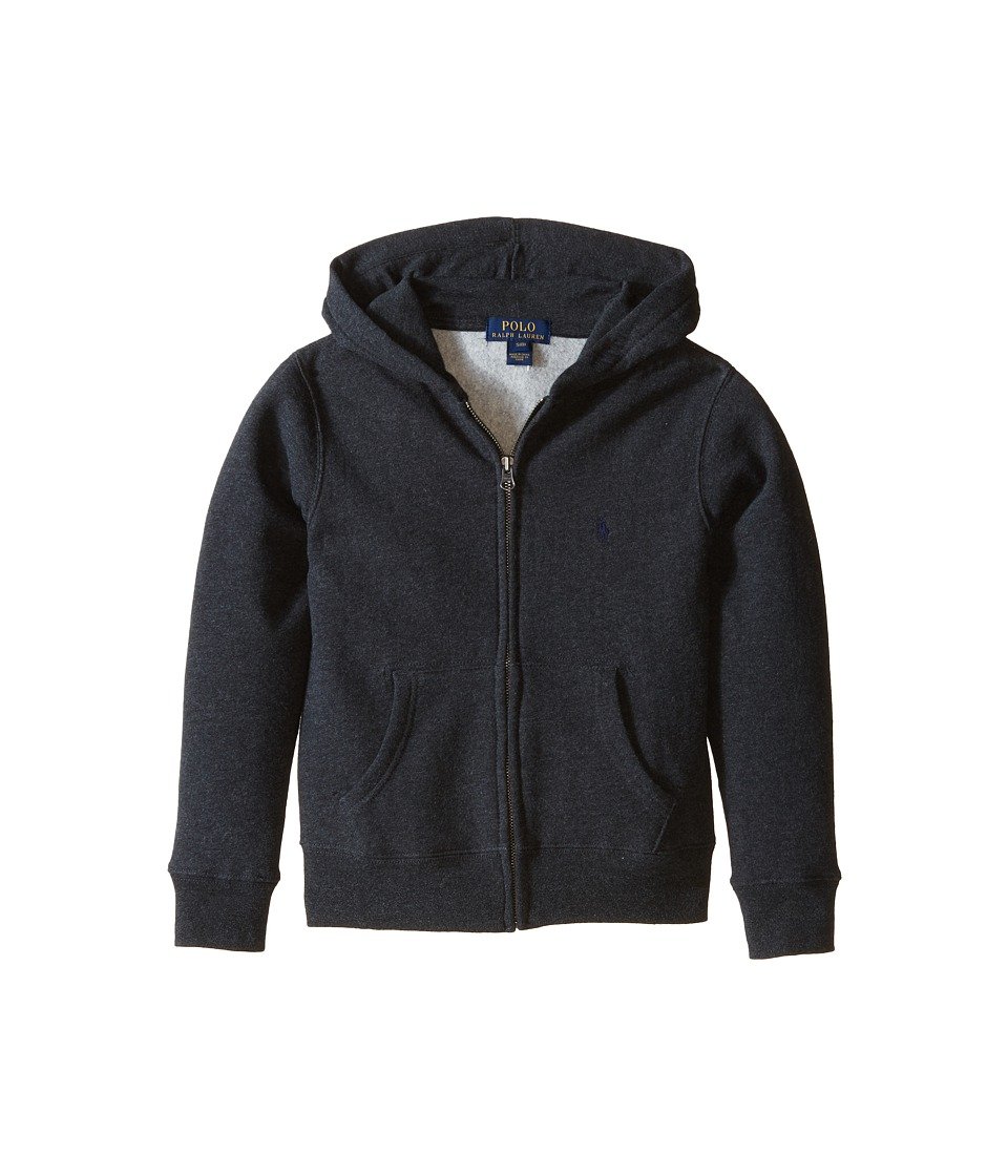 Ralph Lauren Kids Fleece Full-Zip Hoodie - Soft & Warm Polo Pullover for Boys & Girls - Perfect for School, Playdates & Outdoor Activities