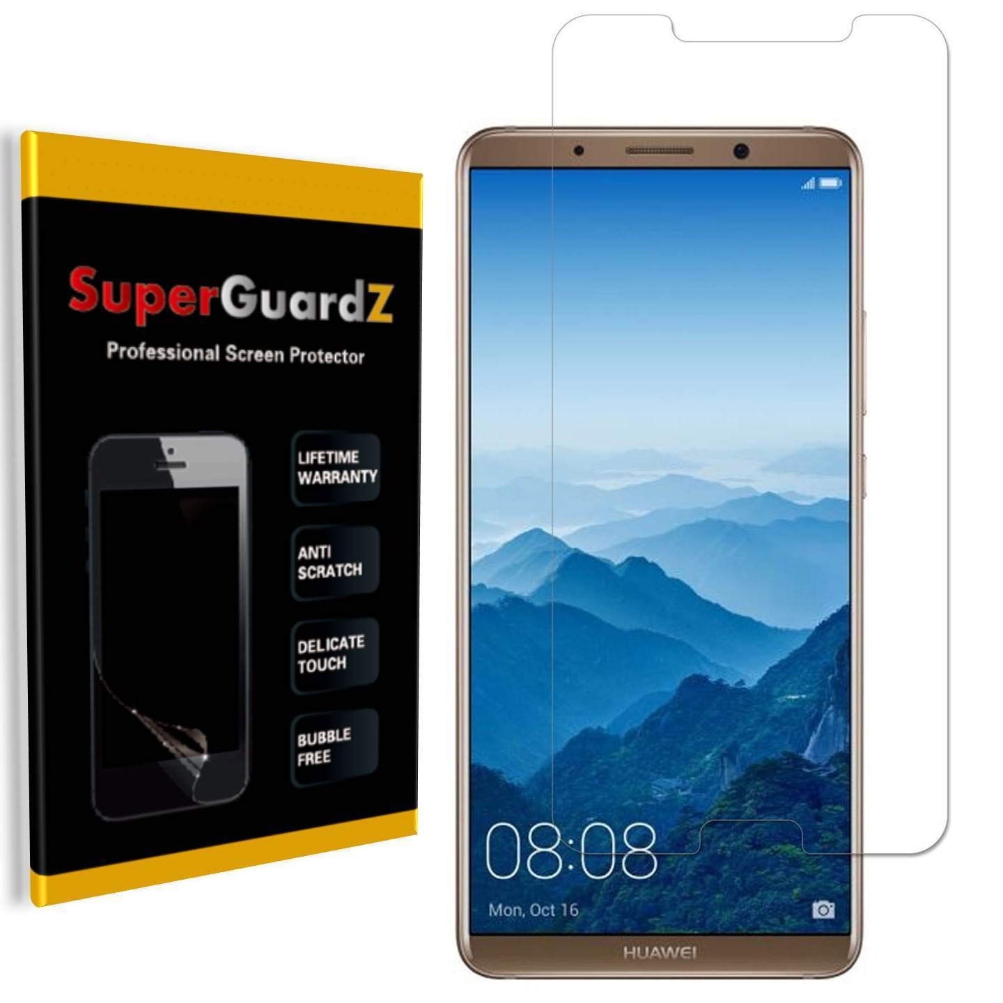 Huawei Mate 10 Screen Protector 8-Pack - Ultra Clear for Work & Travel