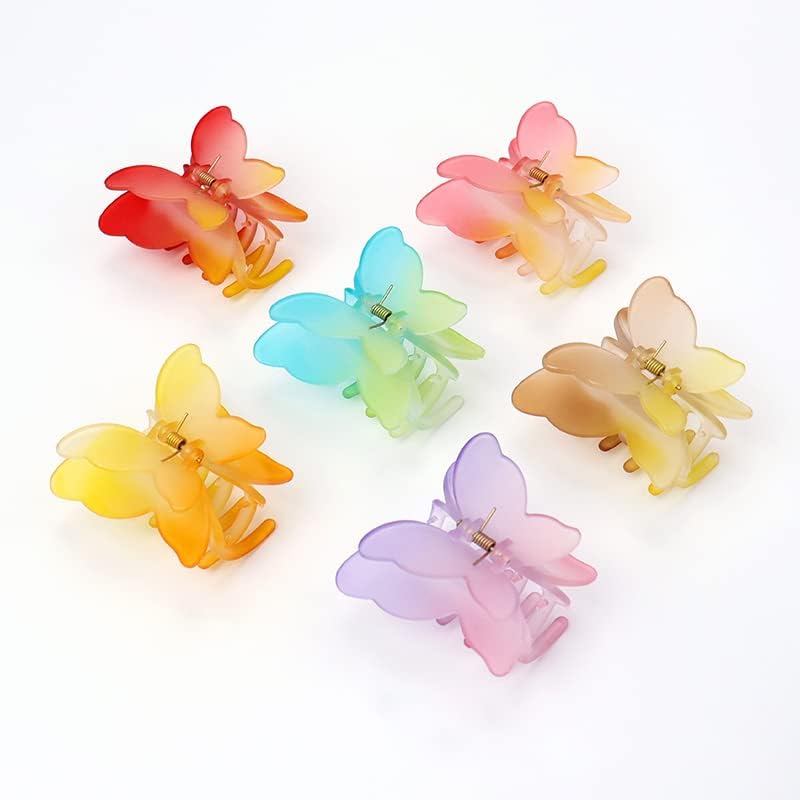 CHRONEX 3-Piece Hollow Shark Hair Claw Set - Metal Ponytail Holder Hair Clips for Women, Strong Grip Hair Clutcher for Thick Hair, Fashion Hair Accessories - Perfect for Work, Gym, and Everyday Styling