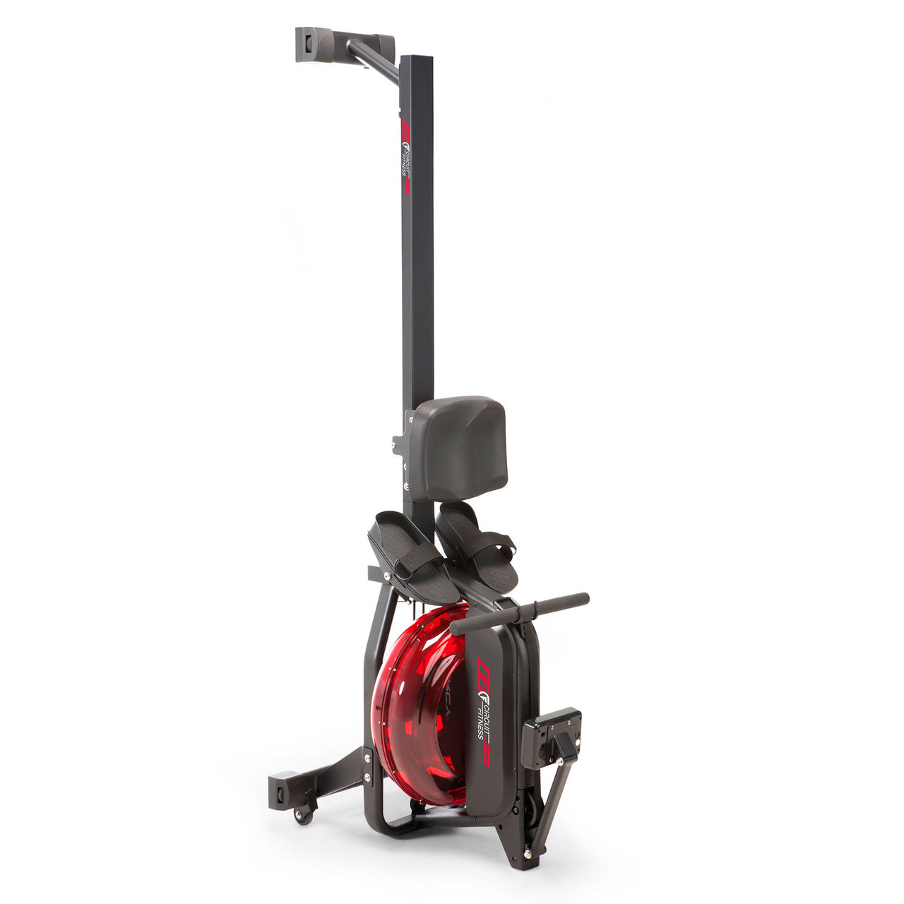 Circuit Fitness AMZ 167RW Water Rowing Machine for Home Gym - Quiet Full Body Workout Equipment for Cardio & Strength Training - Perfect for Small Spaces & Apartment Fitness