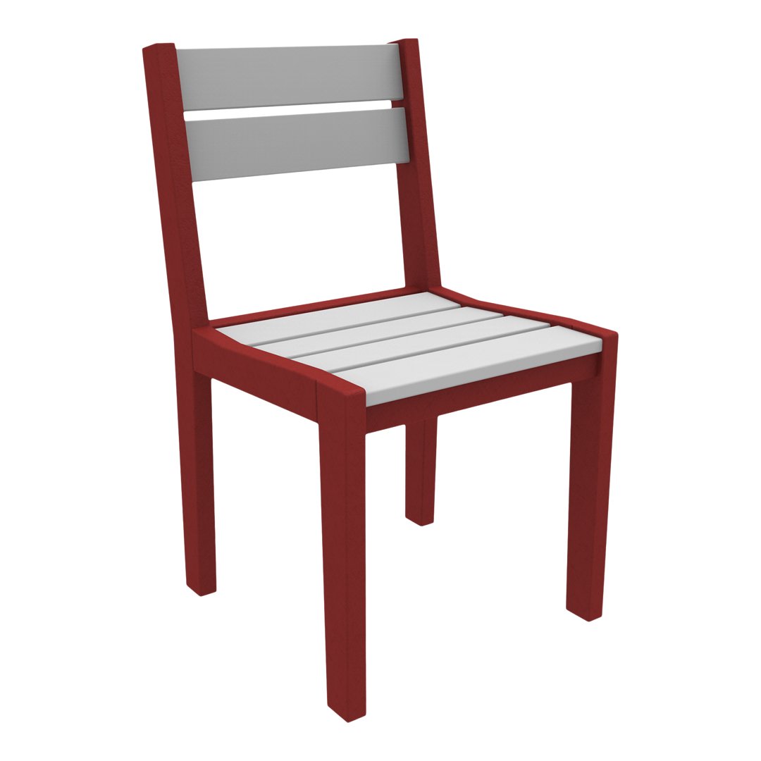 Stylish Coastline Cafe Dining Chair - Modern Wooden Bistro Chair for Kitchen, Restaurant & Patio - Perfect for Home, Cafe & Outdoor Dining
