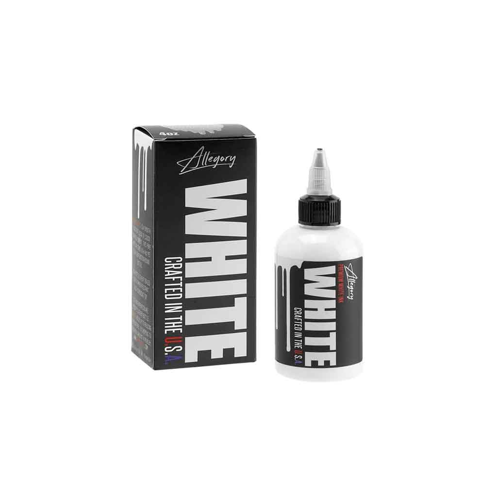 Allegory White Ink - Premium Quality White Ink for Tattoos, Art & Calligraphy | Perfect for Tattoo Artists, DIY Crafts & Creative Projects