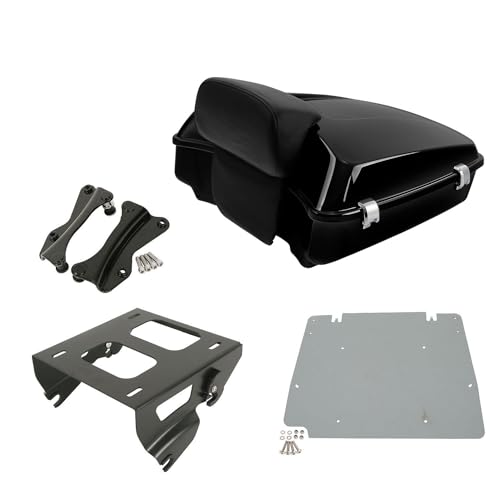 Black Solo Mount Rack Tour Pack Set Style #12
