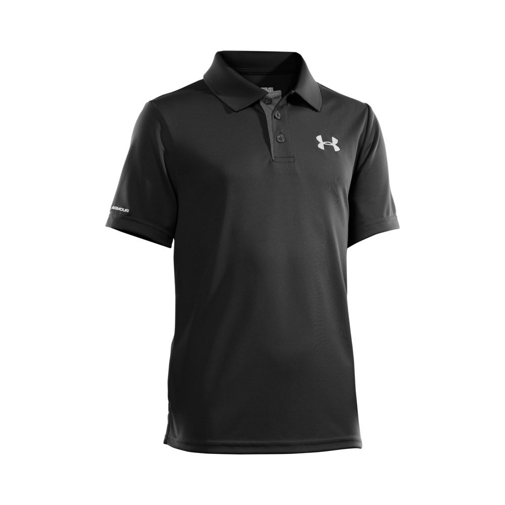 Under Armour Boys' Match Play Polo Shirt - Moisture-Wicking Performance Golf Shirt for Kids - Perfect for Junior Golf Tournaments & Summer Sports Activities