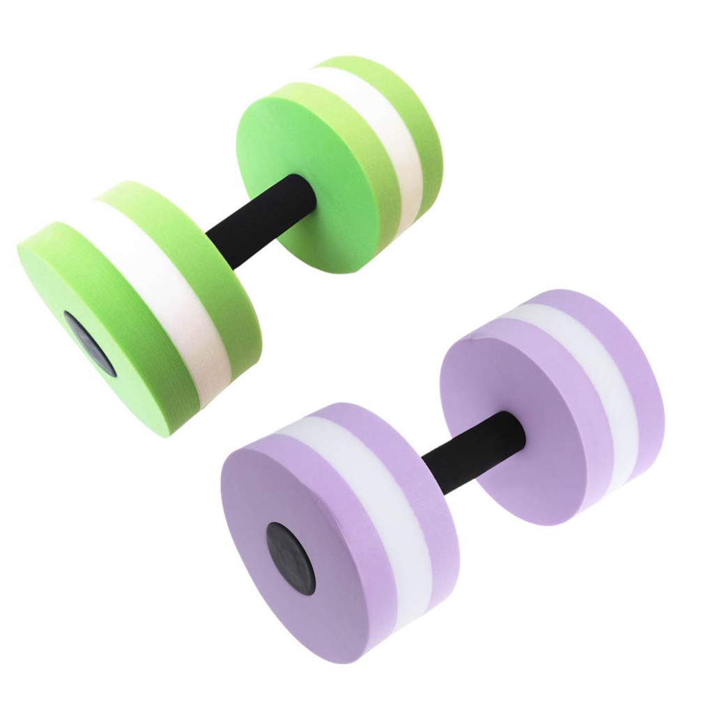 Wakauto Aquatic Dumbbells for Water Exercise - Lightweight Fitness Hand Bars for Swimming, Aqua Aerobics & Weight Loss - Perfect for Pool Workouts, Water Sports & Hydrotherapy