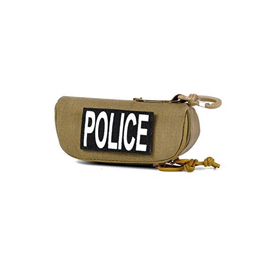HWZ Tactical Glasses Case - Durable Outdoor Waist Pouch for Sunglasses & Eyewear Storage - Perfect for Camping, Hiking, Fishing & Military Use