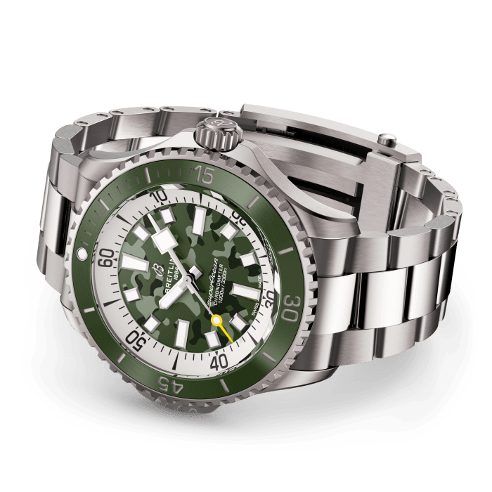 Breitling Superocean Super Diver 46mm Titanium Men's Watch - Luxury Dive Watch for Professional Divers & Water Sports Enthusiasts