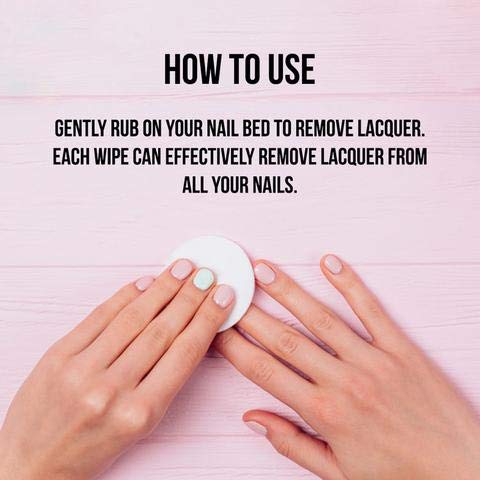 50pcs Organic Cotton Rounds for Makeup Removal & Skincare - Soft Reusable Facial Pads for Cleansing, Toner, Lotion Application - Includes 32 Nail Polish Remover Pads with Storage Box - Perfect for Travel, Spa & Daily Beauty Routine