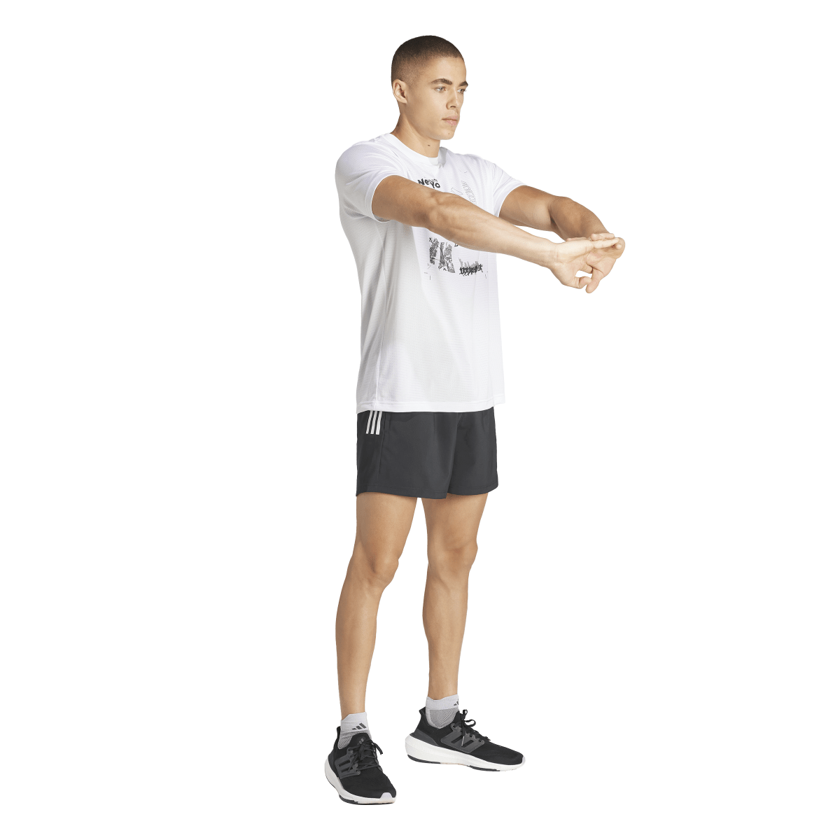 Adidas Own The Run 5 Men's Running Shorts - Lightweight, Breathable & Quick-Dry for Gym, Jogging & Workouts