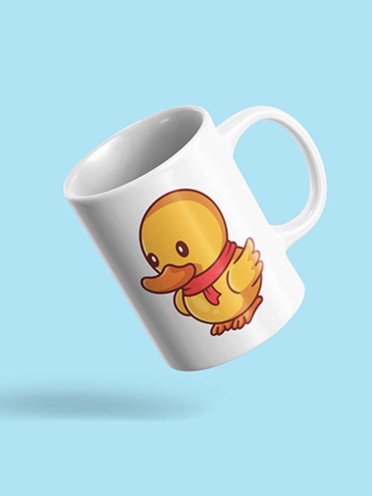 Cute Little Yellow Duckling Ceramic Coffee Mug - Perfect for Hot Drinks, Tea, and Gifts - Ideal for Home, Office, and Kitchen Use