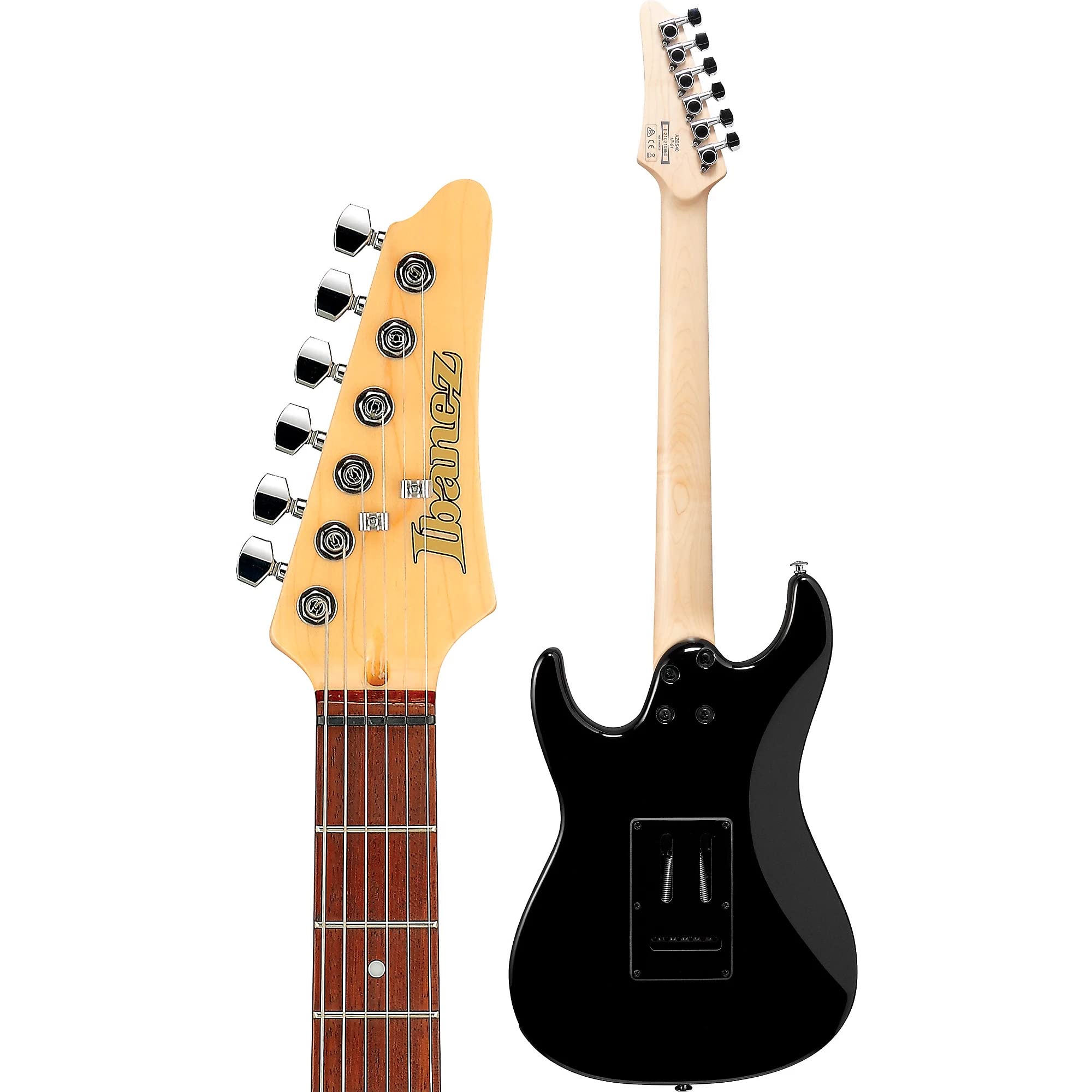 Ibanez AZES40 Electric Guitar - Premium Black Finish | Best for Beginners, Rock, Blues & Jazz | Perfect for Home Practice, Studio Recording & Live Performances