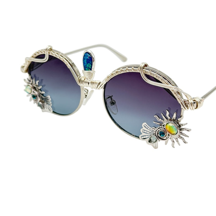 1 of 1 Genuine Silver Opal Jewelry - Unique Handcrafted Gemstone Necklace for Women | Perfect for Weddings, Parties & Special Occasions