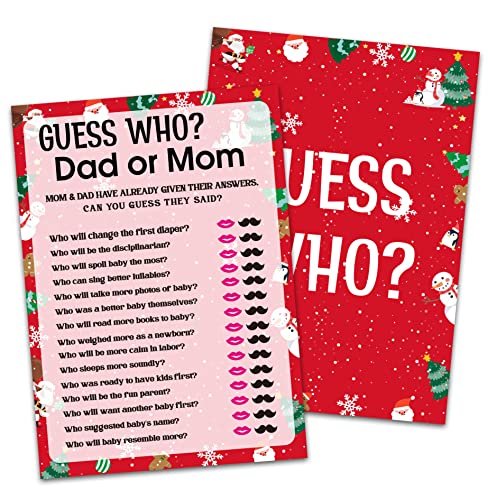 Guess Who Dad Or Mom
