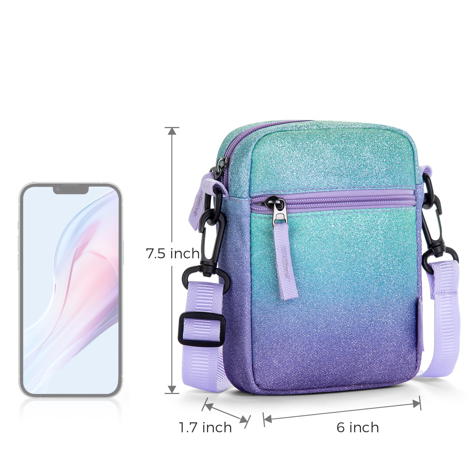 **Choco Mocha Kids Crossbody Purse for Girls Ages 8-12 - Stylish & Functional Mini Handbag for School, Travel & Play**