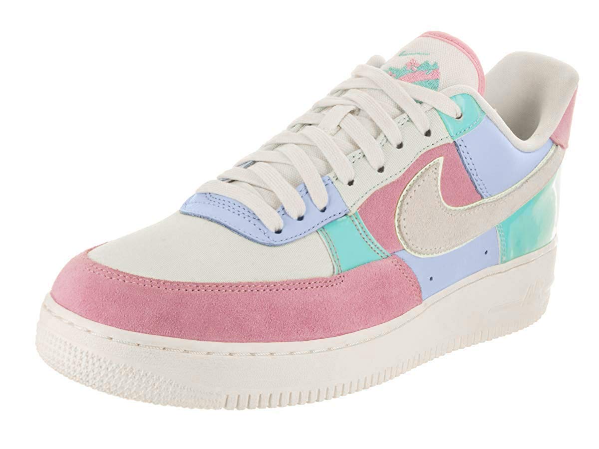 Nike Men's Air Force 1 '07 QS Sneakers - Easter Ice Blue/Sail Colorway - Casual & Basketball Shoes for Everyday Wear & Sports