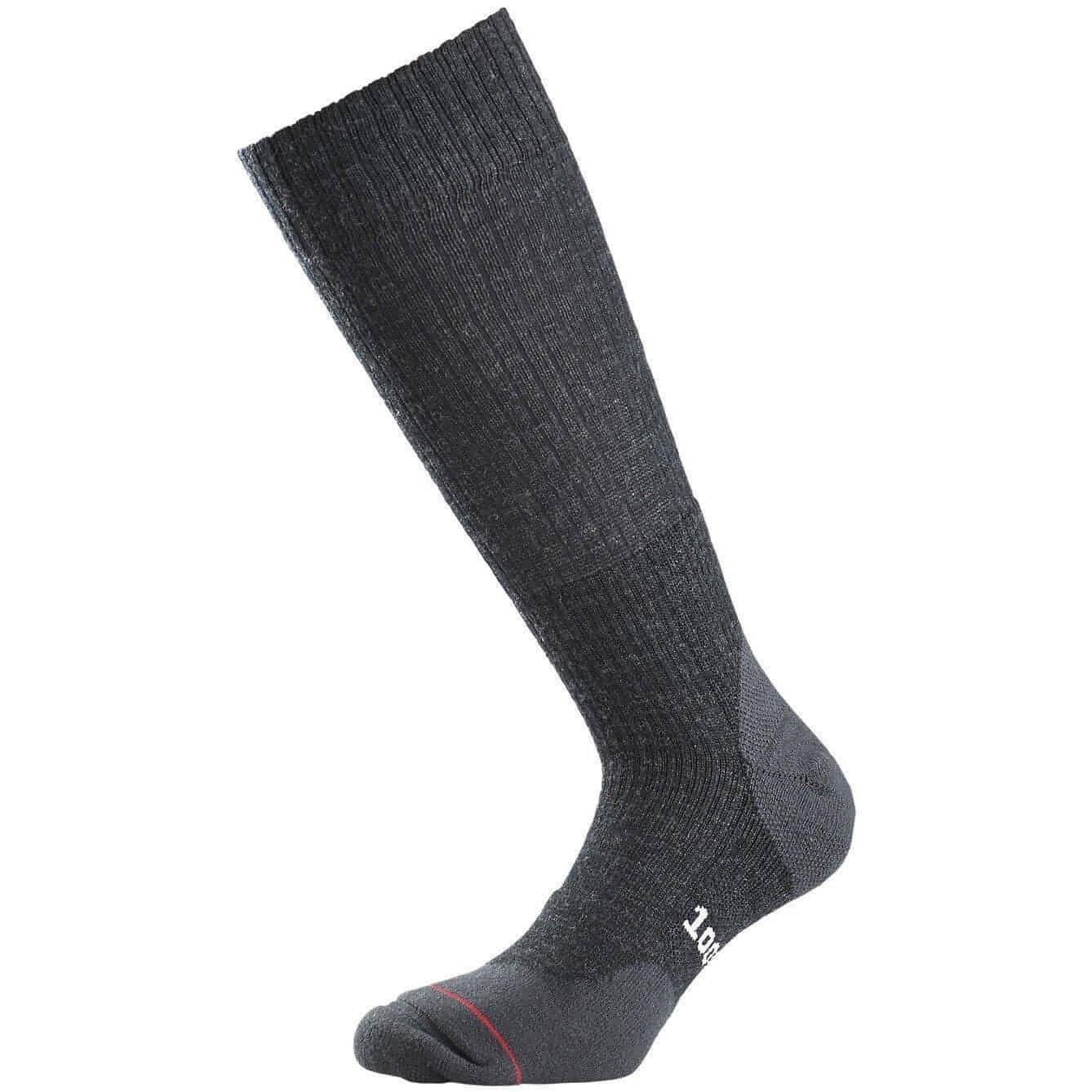Fusion Walking Socks for Men & Women - Large Size (US 9-12) - Breathable Grey Hiking Socks - Perfect for Outdoor Activities, Hiking, and Travel