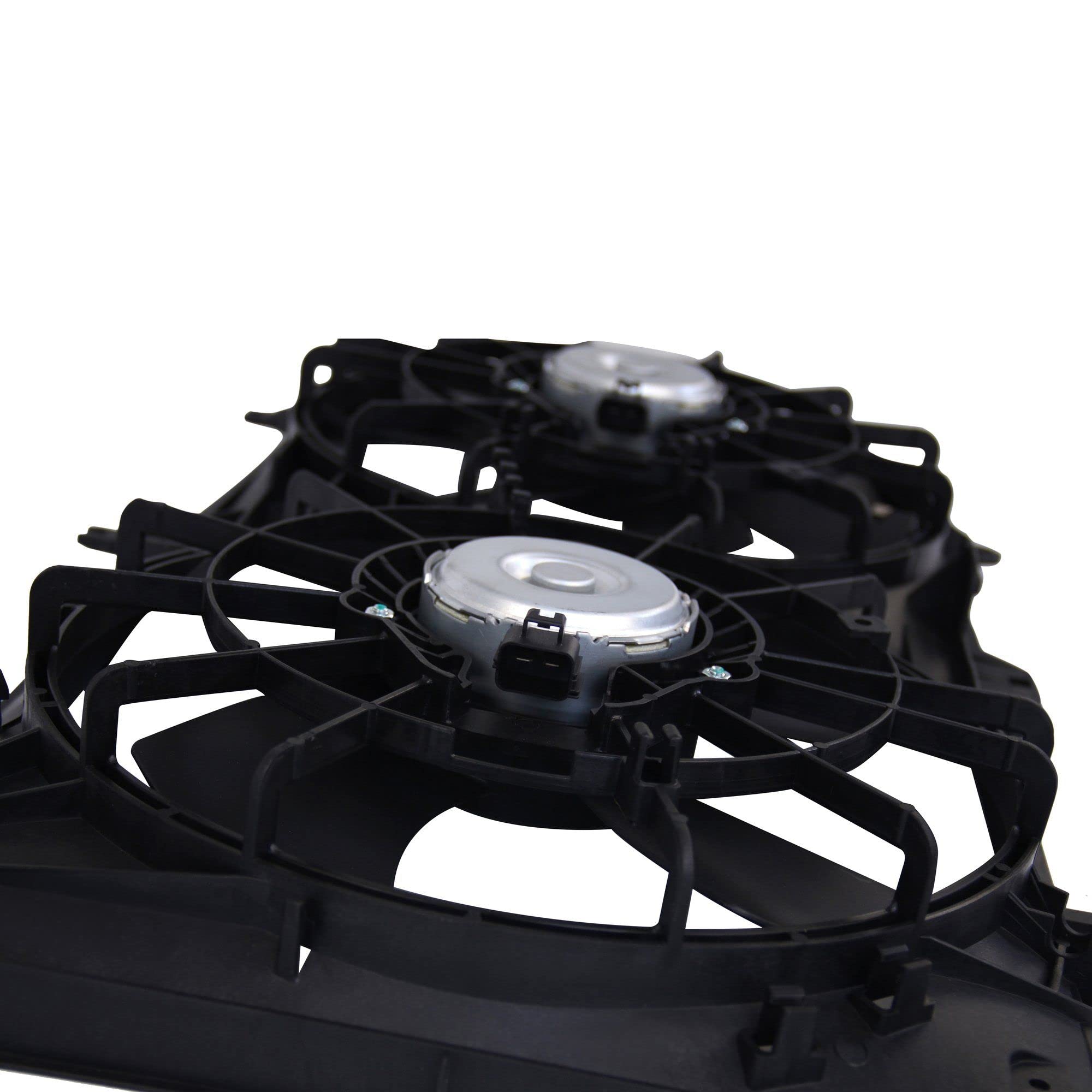 PartsFlow Radiator Cooling Fan Assembly Compatible with 2012-2015 Chevrolet Camaro - OEM 620-569 Replacement - Perfect for Engine Overheating Prevention & Summer Driving