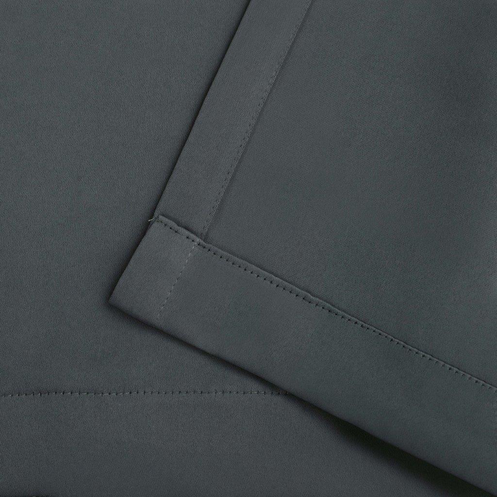 Blackout Curtains with Grommet Top - Solid Classic Modern Window Treatment for Bedroom & Living Room - Noise Reducing & Energy Saving