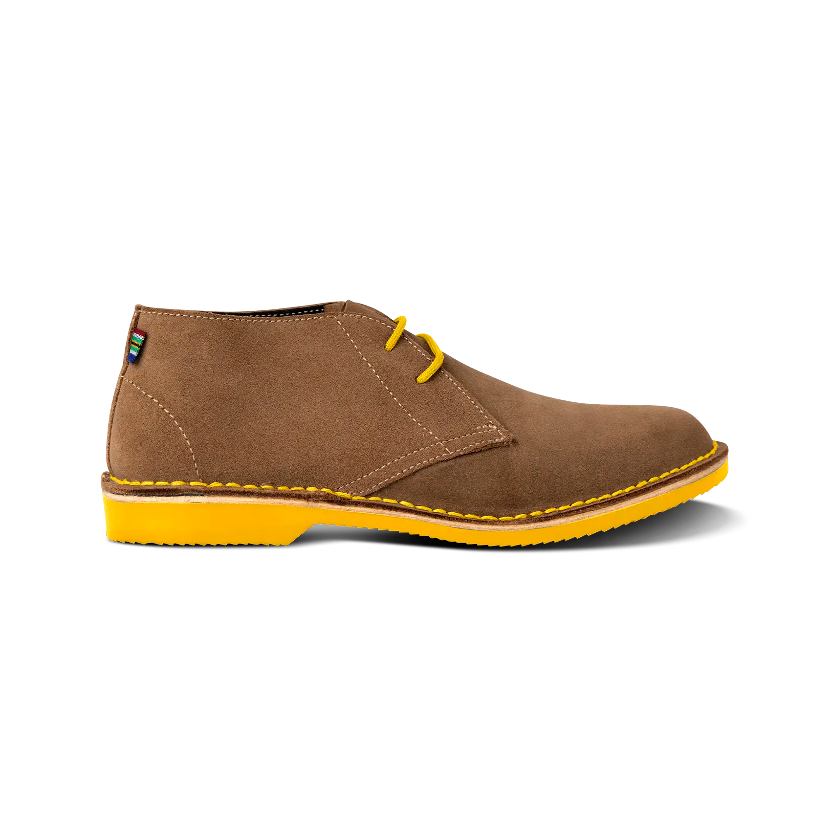 Heritage Vilakazi Sneakers - Yellow Sole Casual Shoes for Men & Women | Comfortable Walking & Everyday Wear | Perfect for Street Style, Work & Travel