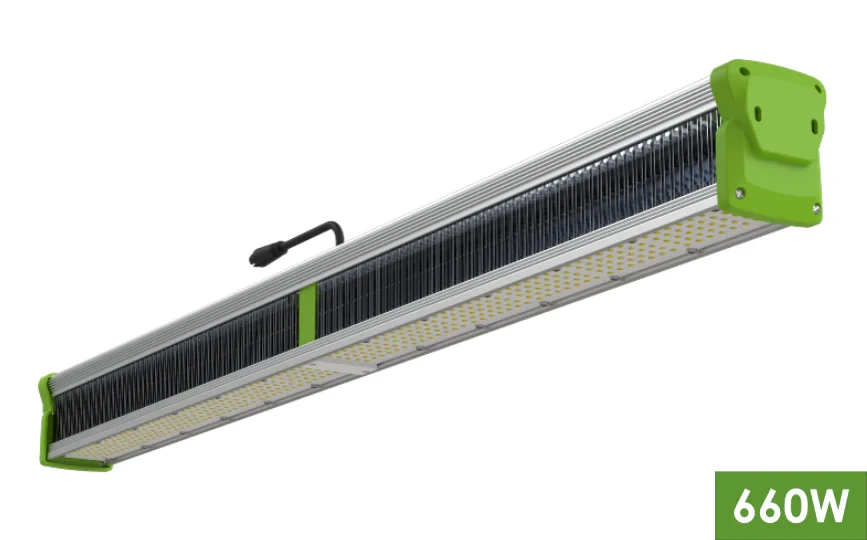 TotalGrow 660W Full Spectrum LED Grow Light Bar - High Intensity Plant Light for Indoor Hydroponics, Greenhouse & Commercial Grow Operations