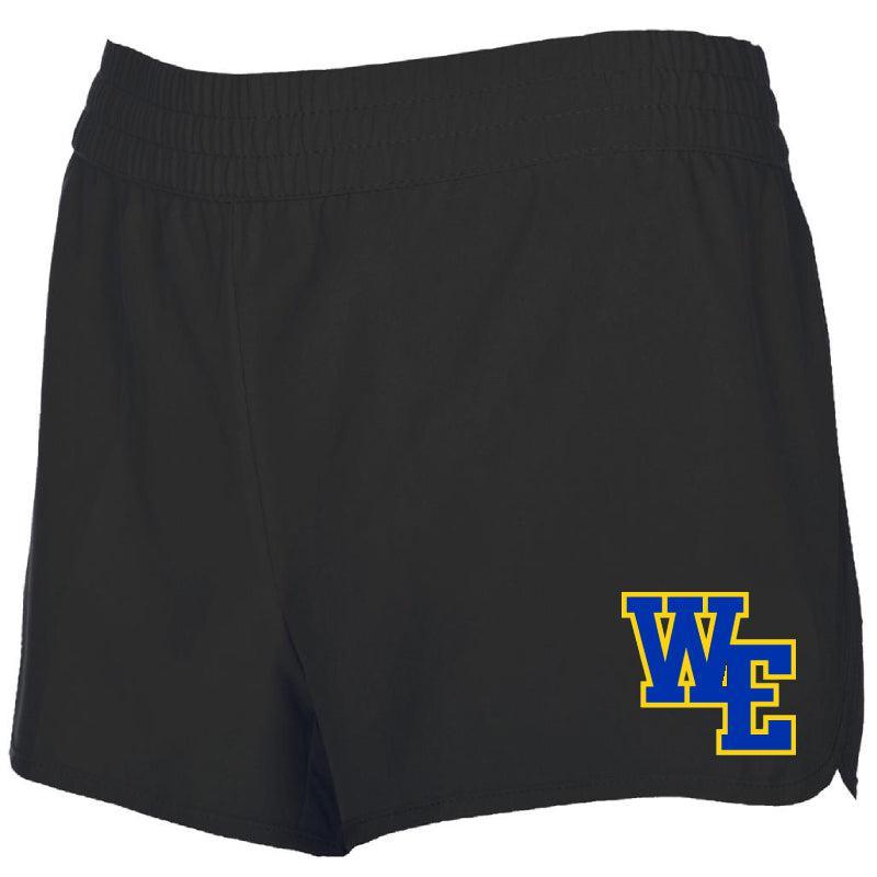 Warren East Arena Women's Team Line Short with Logo - Breathable Athletic Shorts for Soccer, Basketball & Volleyball - Perfect for Training & Games