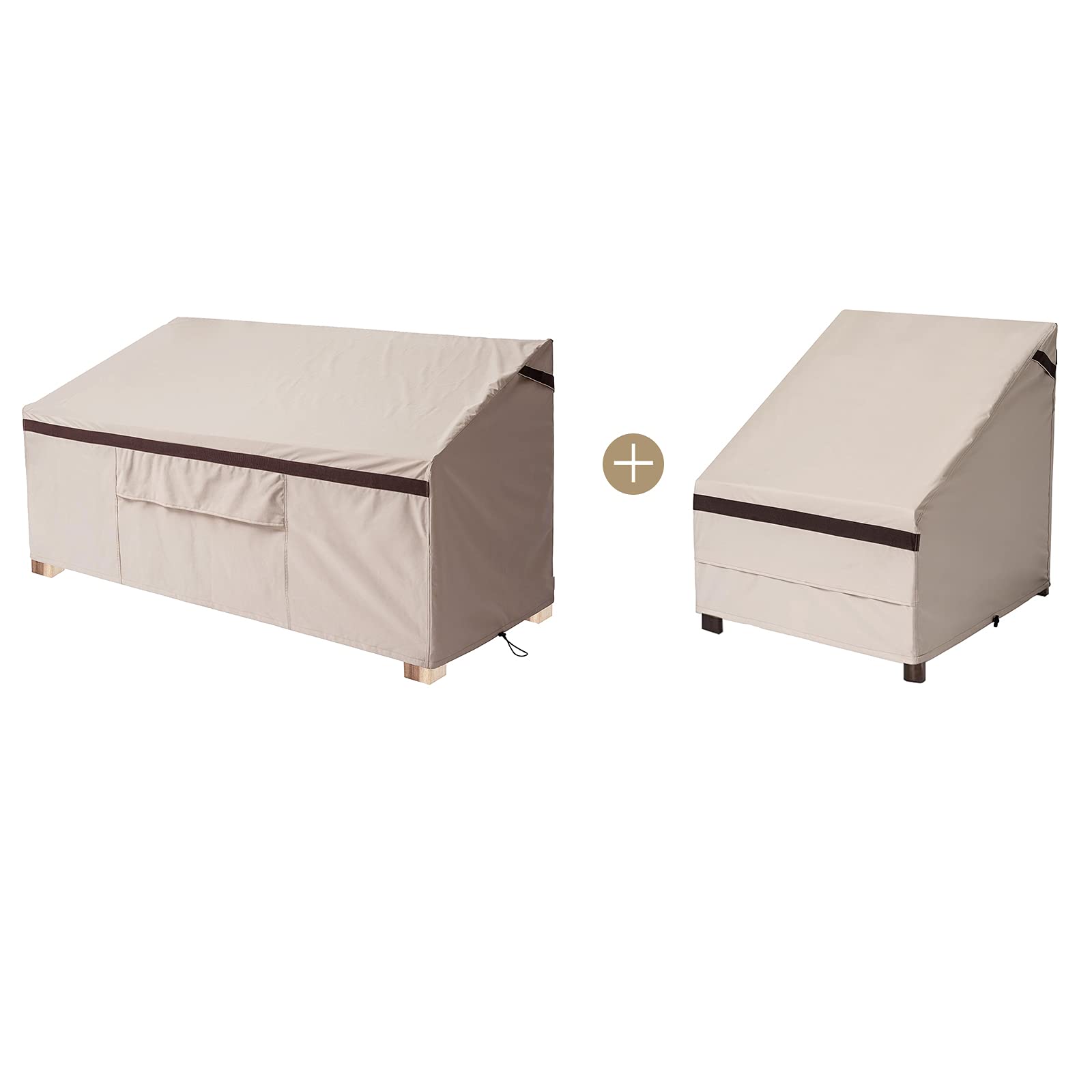 Waterproof Patio Furniture Covers for Loveseat 87