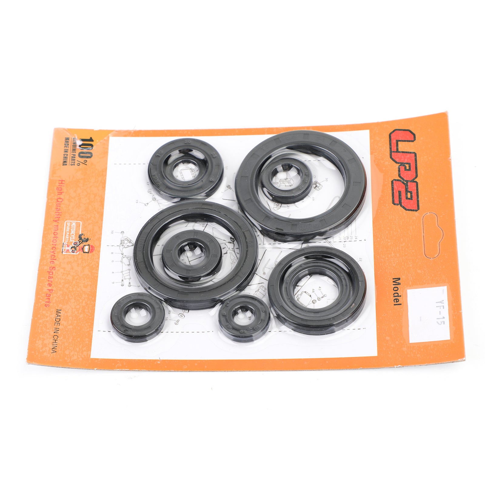 10-Piece Engine Oil Seal Kit Set for Honda CRF450R (2002-2006) - Compatible with CRF 450 Models - High-Quality Replacement Seals for Motorcycle Maintenance & Off-Road Riding