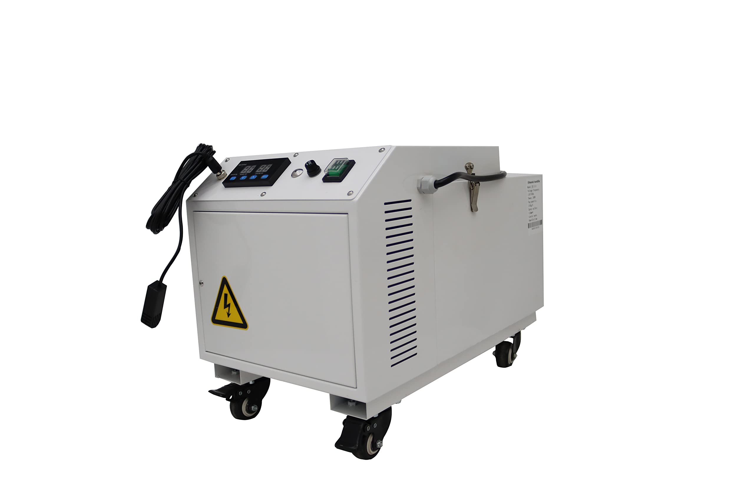 INTBUYING 3KG/H Ultrasonic Humidifier - Commercial & Industrial Grade Cool Mist Maker for Large Rooms, Greenhouses, Warehouses | Portable High-Capacity Humidification for Dry Climates, Plant Nurseries, and Indoor Agriculture