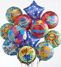 Deluxe Congratulations Balloon A Gram - Perfect for Birthdays, Graduations & Celebrations