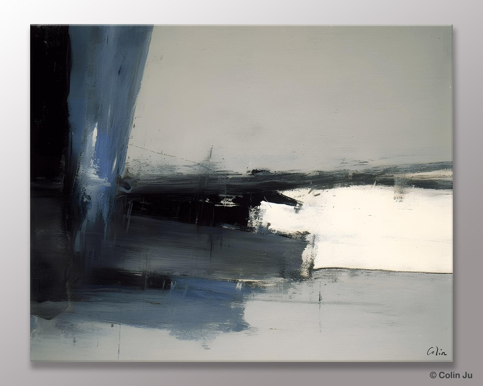 Extra Large Abstract Painting for Bedroom Wall Decor - Modern Original Canvas Artwork - Handmade Acrylic Wall Art - Perfect for Living Room, Office & Home Decoration