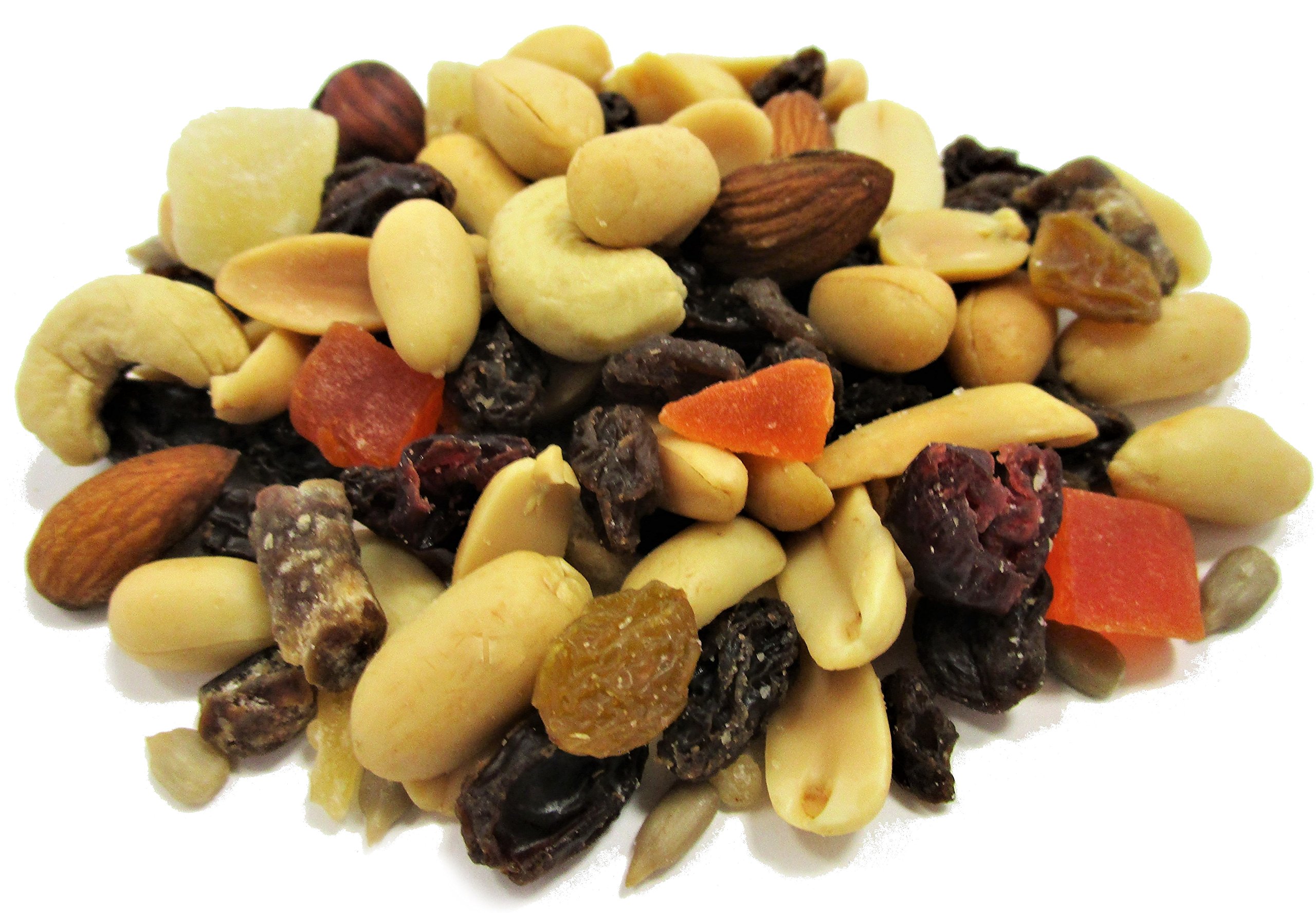 Delicious Fruit and Nut Trail Mix Snack - 2 lb Bulk Bag - Healthy Energy Boost for Hiking, Camping & Office Snacks