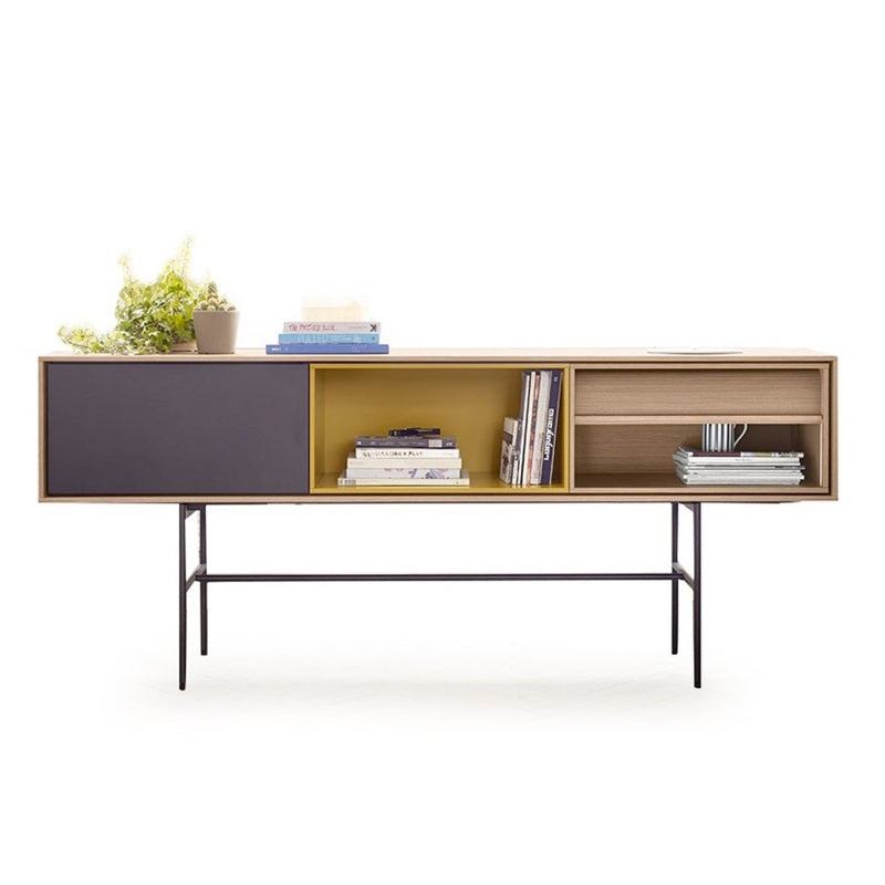 Aura A9 Sideboard - Modern Wood Buffet Cabinet with Storage for Dining Room, Living Room & Entryway | Stylish & Functional Home Decor