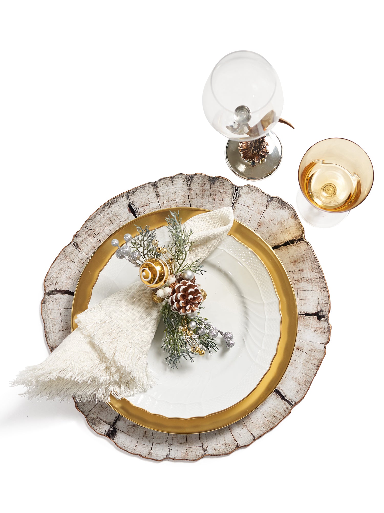Natural Birch Wood Placemat Set of 4 - Eco-Friendly Round Table Mats for Dining, Kitchen & Home Decor - Perfect for Dinner Parties, Holiday Meals & Everyday Use