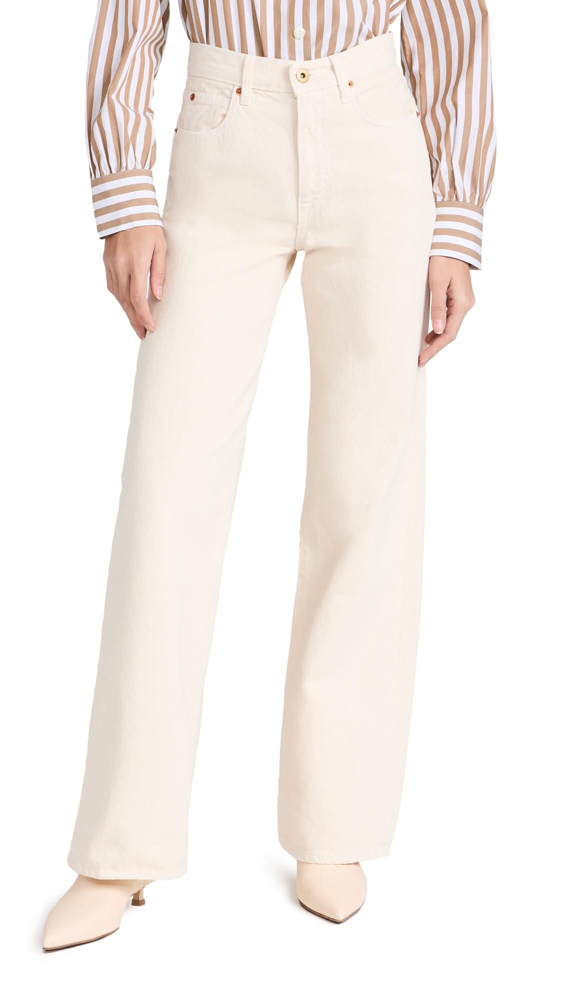 Stylish Women's Grace Jeans - High Waist Slim Fit Stretch Denim Pants for Casual Wear & Everyday Outfits | Perfect for Office, Dating & Weekend Looks