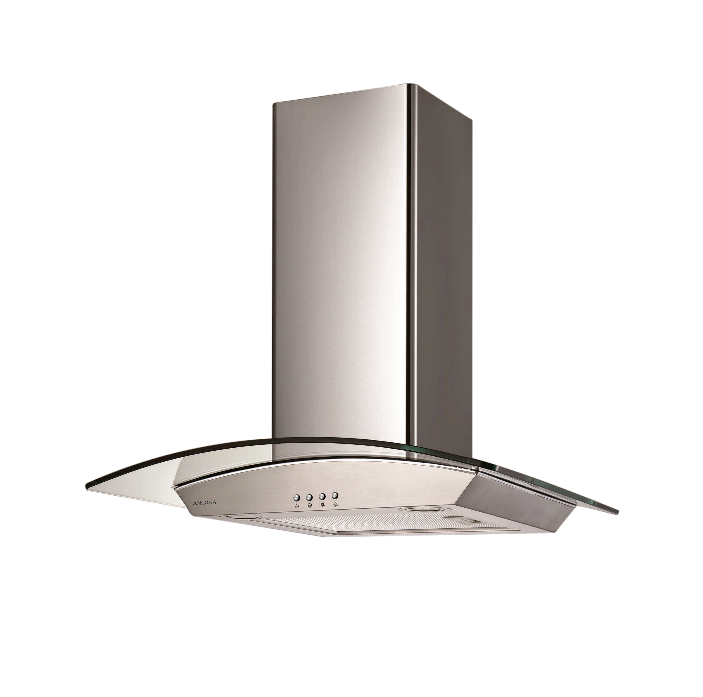 30 Inch Wall Mount Glass Canopy Range Hood - Modern Kitchen Ventilation for Gas & Electric Stoves - Perfect for Home Cooking & Smoke Removal