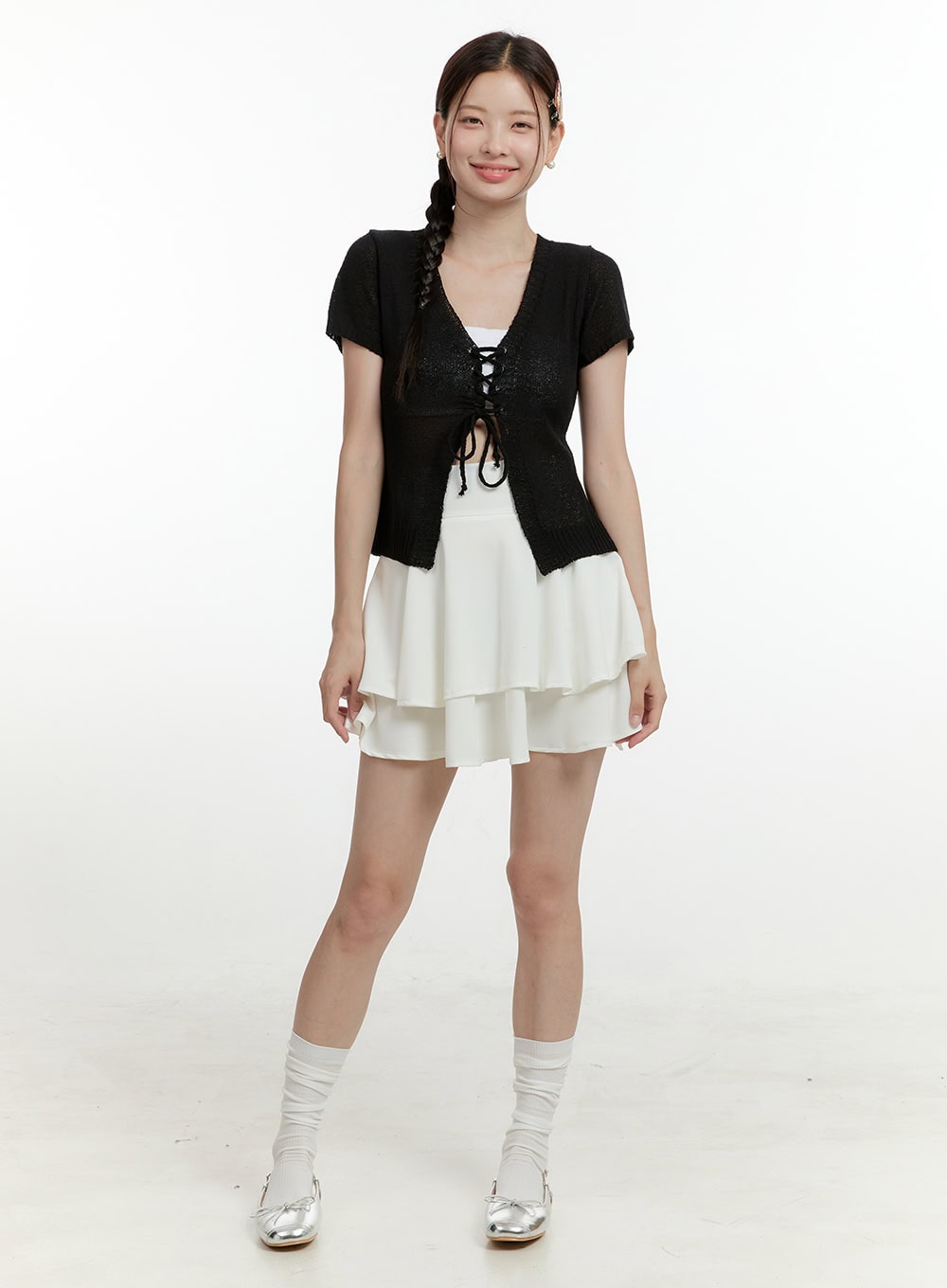 Flare Ruffle Mini Skirt for Women - High Waist A-Line Party Skirt | Perfect for Club, Date Night & Summer Outfits
