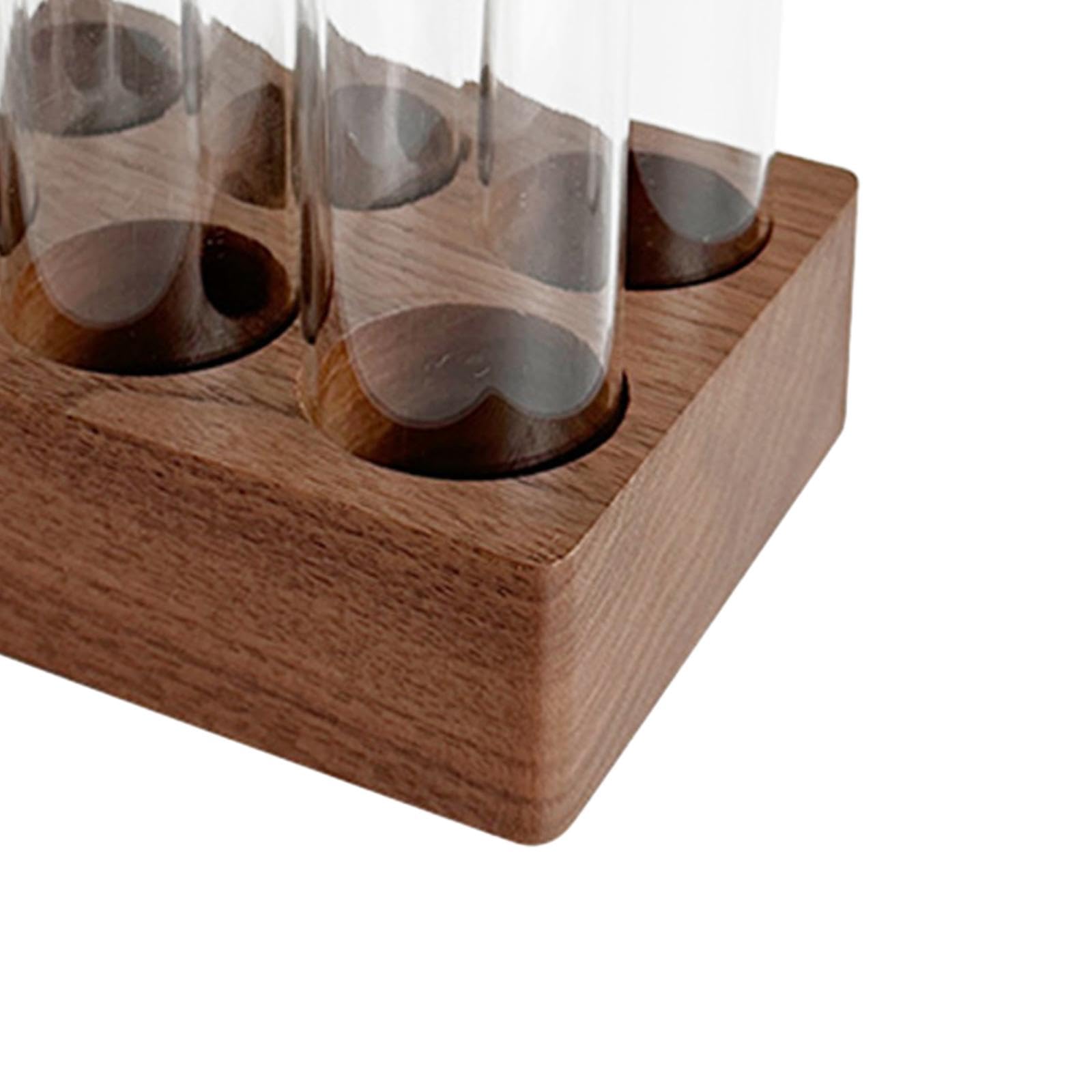 Glass Coffee Bean Storage Tubes - 22g for Kitchen, Bar & Party Decor