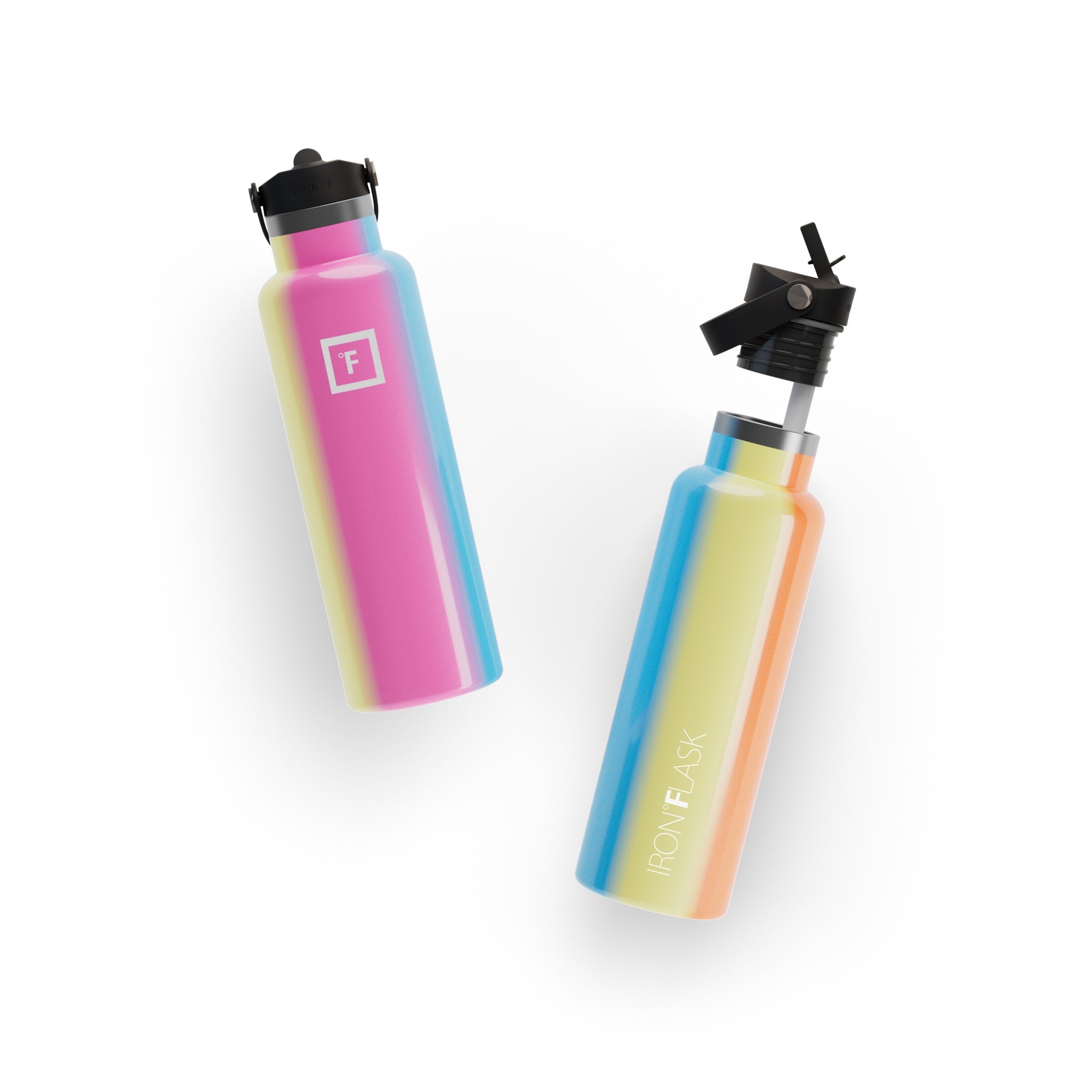 20 Oz Narrow Mouth Water Bottle with Straw Lid - Leakproof & BPA Free - Ideal for Gym, Hiking, Travel & Everyday Hydration