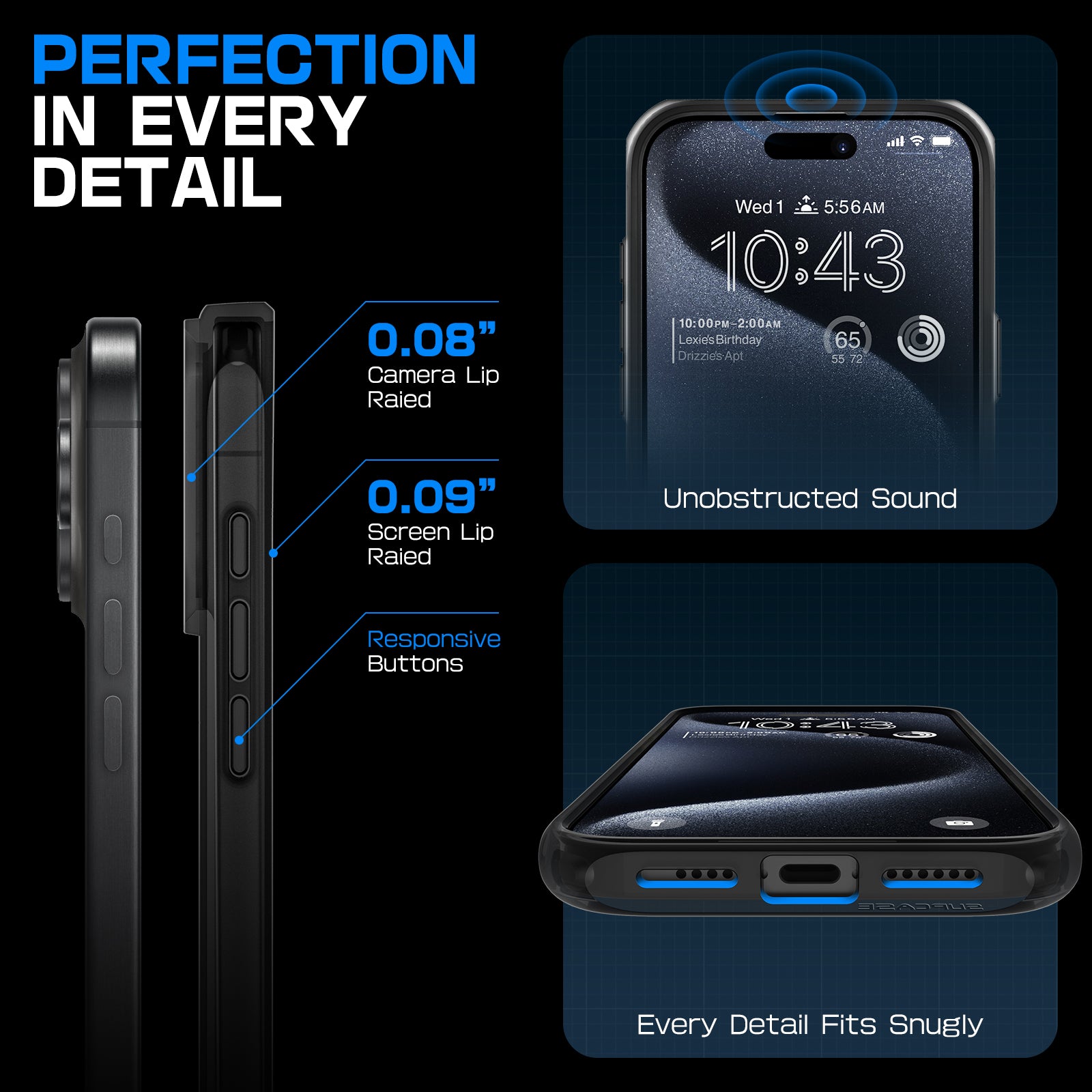 iPhone 16 Pro Max Case with MagSafe - 6.9 Inch Slim Clear Protective Cover Featuring Unicorn Beetle Design, Camera Control Button & Magnetic Stand - Perfect for Work, Travel & Everyday Use