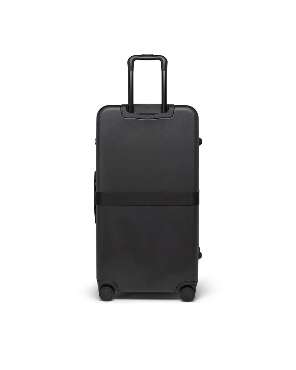 Herschel Heritage Hardshell Expandable Large Luggage - Black | Durable Carry-On Suitcase for Travel & Business Trips