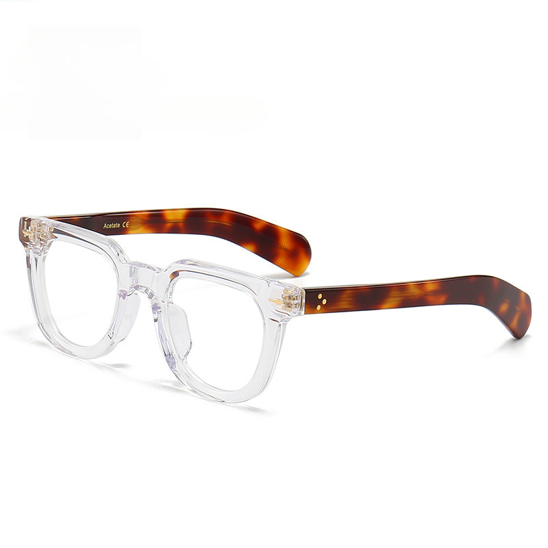 Stylish Acetate Round Glasses Frames for Women & Men - Lightweight & Durable Eyewear - Perfect for Reading, Fashion, and Everyday Use